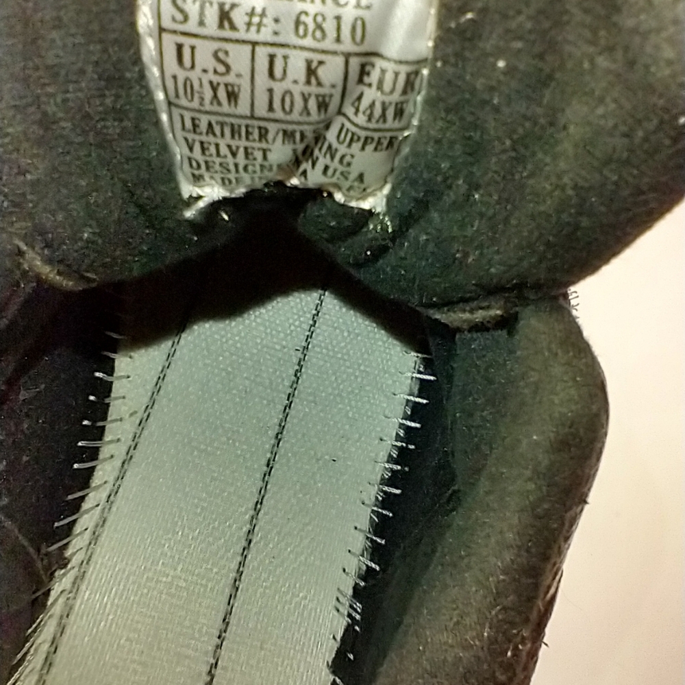 Dr. Comfort 6810 Endurance Hook & Loop Orthopedic Shoes Men's sz 10.5XW. - Picture 10 of 10